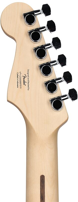 Squier Sonic Stratocaster Electric Guitar, Laurel Fingerboard, California Blue, Headstock Straight Back