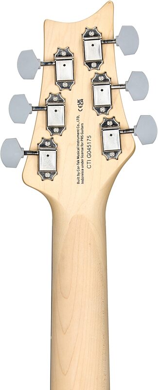PRS Paul Reed Smith SE Silver Sky Electric Guitar, Left-Handed, Maple Fretboard (with Gig Bag), Piano Black, Headstock Straight Back
