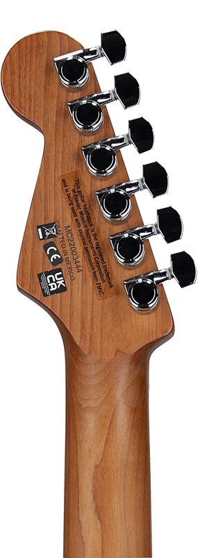 Charvel Pro-Mod DK24 HH 2PT CM Electric Guitar, with Maple Fingerboard, Quilt Chlorine Burst, Headstock Straight Back