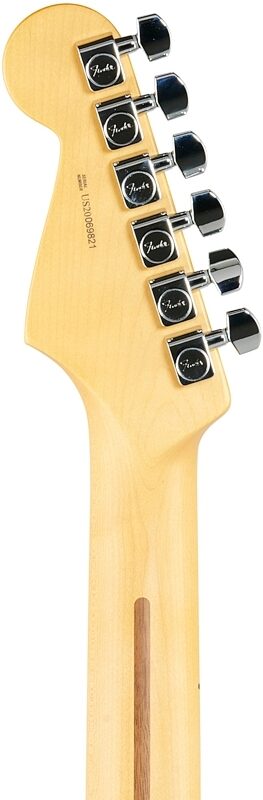 Fender American Pro II Stratocaster Electric Guitar, Maple Fingerboard (with Case), Dark Night, Headstock Straight Back