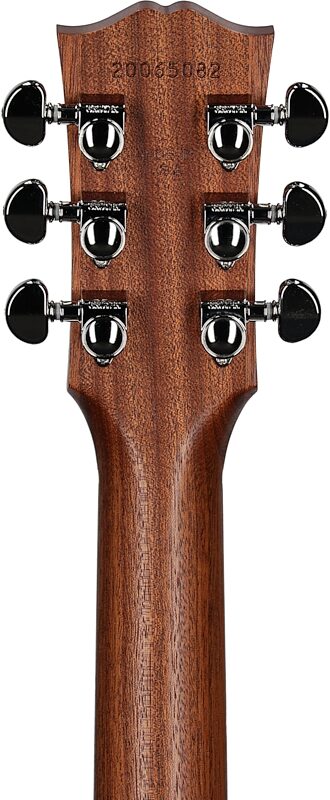 Gibson J-45 Studio Walnut Acoustic-Electric Guitar (with Case), Satin Natural, Headstock Straight Back