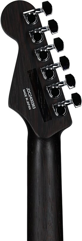 Charvel MJ DK24 HSH 2PT W Mahogany Electric Guitar (with Gig Bag), Flame Maple Antique Burst, Headstock Straight Back