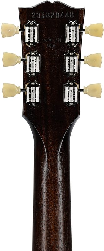 Gibson ES-335 Dot Satin Electric Guitar (with Case), Vintage Burst, Blemished, Headstock Straight Back