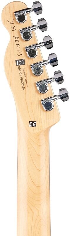 Fender Jim Adkins JA90 Telecaster Thinline Electric Guitar, with Laurel Fingerboard, Natural, USED, Blemished, Headstock Straight Back