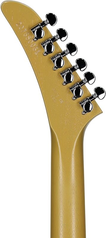 Gibson Victory Electric Guitar (with Case), TV Yellow Satin, Headstock Straight Back