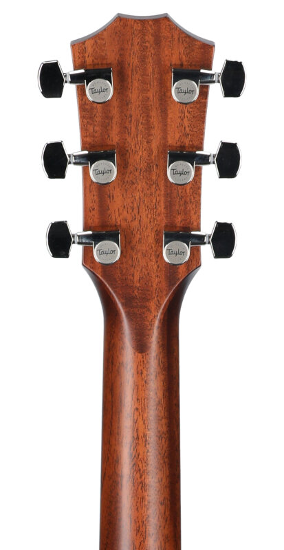 Taylor 312ce Grand Concert Acoustic-Electric Guitar (with Case), Natural, Headstock Straight Back