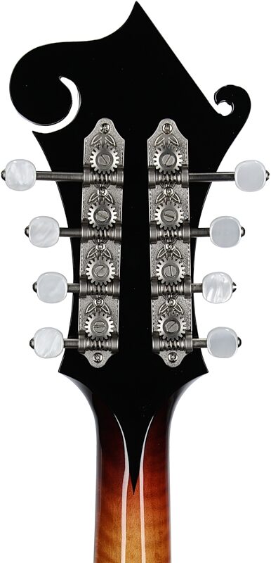Gibson Custom F-5G Mandolin (with Case), Dark Burst, Headstock Straight Back