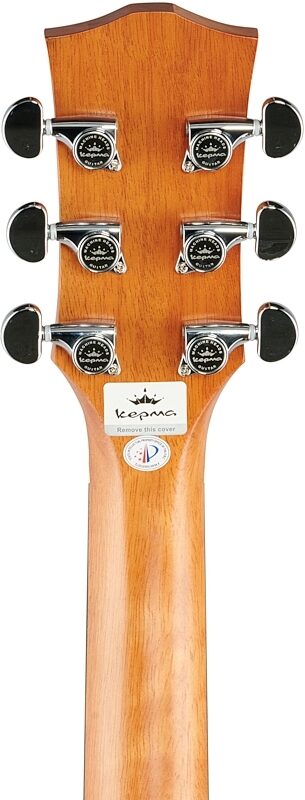 Kepma K3 Series D3-130 Acoustic Guitar, Sunburst Matte, Headstock Straight Back