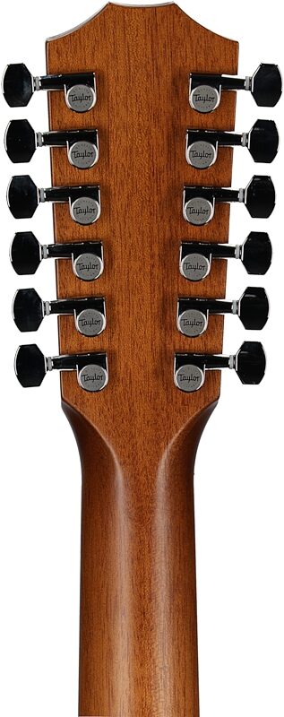 Taylor 552ce 12-Fret Urban Ironbark Grand Concert Acoustic-Electric Guitar (with Case), Shaded Edge Burst, Headstock Straight Back