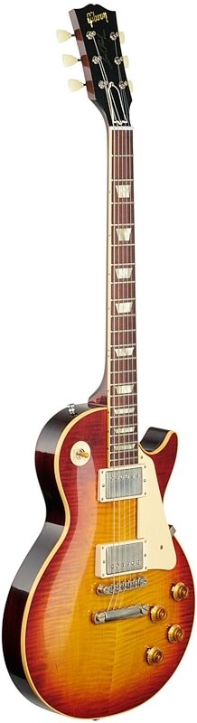 Gibson Custom 1959 Les Paul Standard Murphy Lab Ultra Light Aged Electric Guitar (with Case), Factory Burst, Serial Number 91273, Body Left Front