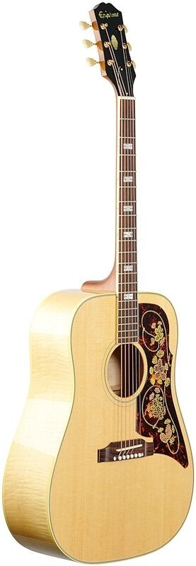 Epiphone USA Frontier Acoustic-Electric Guitar (with Case), Antique Natural, Serial Number 21171017, Body Left Front