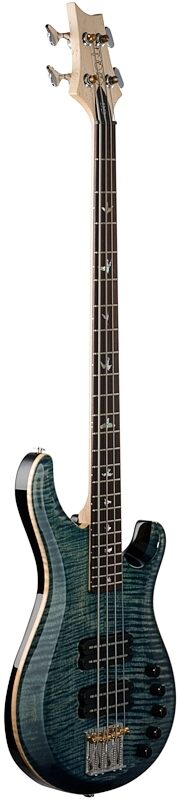 PRS Paul Reed Smith Grainger Electric Bass (with Case), Faded Whale Blue, Serial Number 0320971, Body Left Front