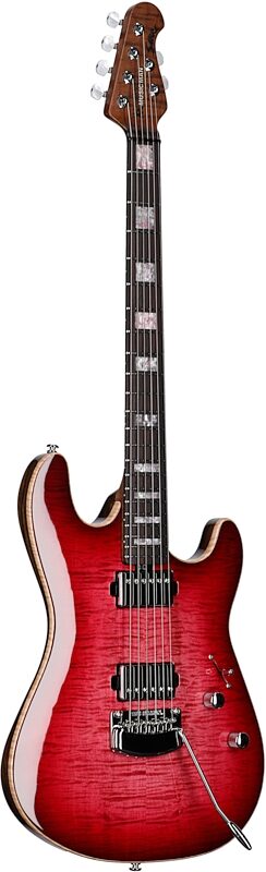 Ernie Ball Music Man BFR Sabre Electric Guitar (with Case), Half Baked, Serial Number D00916, Body Left Front