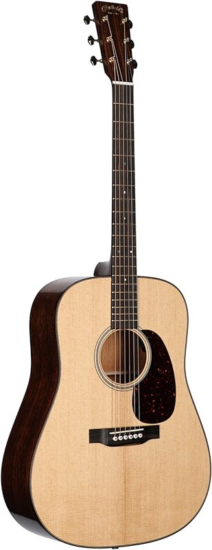 Martin D-18E Modern Deluxe Dreadnought Acoustic-Electric Guitar (with Case), New, Serial Number M2590809, Body Left Front