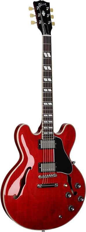 Gibson ES-345 Electric Guitar (with Case), Sixties Cherry, Serial Number 215820413, Body Left Front
