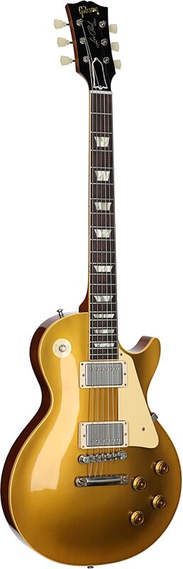 Gibson Custom 57 Les Paul Standard Goldtop VOS Electric Guitar (with Case), Gold Top, Serial Number 72871, Body Left Front