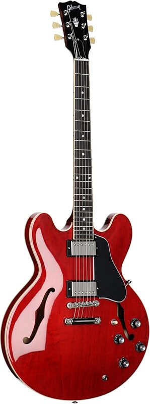Gibson ES-335 Electric Guitar (with Case), Sixties Cherry, 18-Pay-Eligible, Serial Number 217520089, Body Left Front