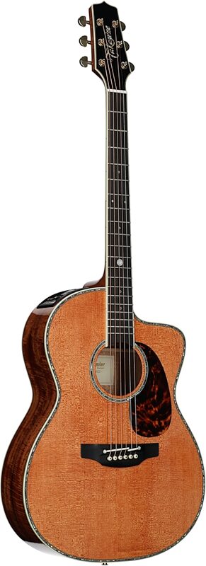 Takamine LTD2022 60th Anniversary Acoustic-Electric Guitar (with Case), New, Serial Number 60040155, Body Left Front