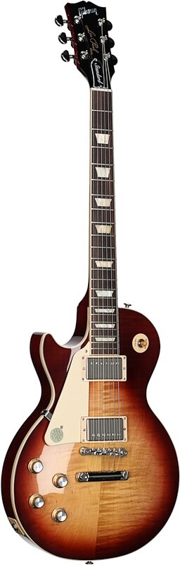 Gibson Les Paul Standard '60s Electric Guitar, Left-Handed (with Case), Bourbon Burst, 18-Pay-Eligible, Serial Number 213820202, Body Left Front