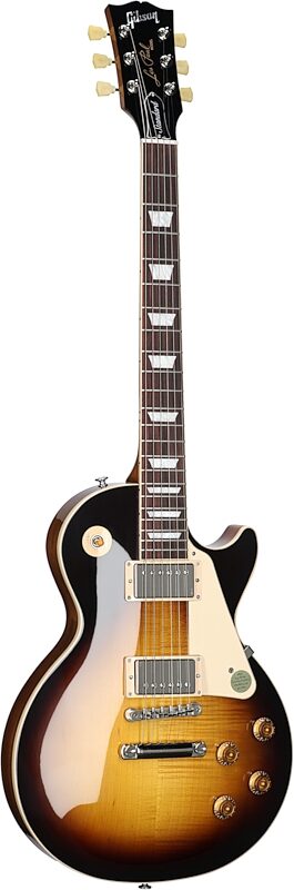 Gibson Les Paul Standard '50s Electric Guitar (with Case), Tobacco Burst, Serial Number 220020236, Body Left Front