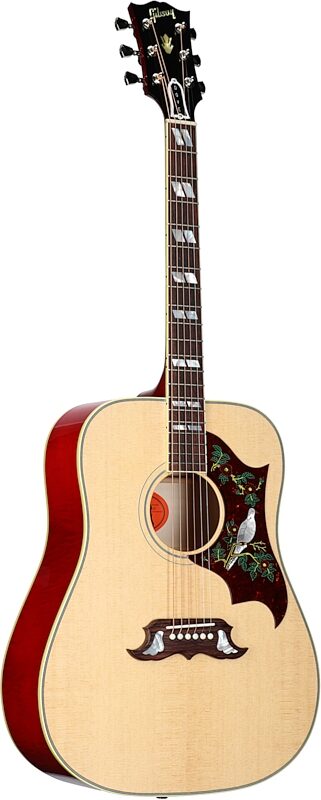 Gibson Dove Original Acoustic-Electric Guitar (with Case), Antique Natural, Serial Number 23142061, Body Left Front
