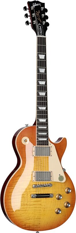Gibson Exclusive Les Paul Standard '60s AAA Top Electric Guitar (with Case), Unburst, Serial Number 219920449, Body Left Front