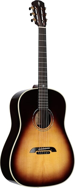 Alvarez Yairi DYMR70 Masterworks Dreadnought Acoustic Guitar (with Case), Sunburst, Serial Number 75008, Body Left Front