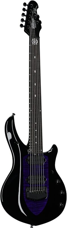 Ernie Ball Music Man John Petrucci Majesty 7-String Electric Guitar (with Case), Wisteria, Serial Number M017322, Body Left Front