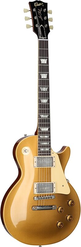 Gibson Custom 57 Les Paul Standard Goldtop VOS Electric Guitar (with Case), Gold Top, Serial Number 73719, Body Left Front