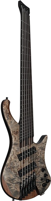 Ibanez EHB1506MS Bass Guitar, 6-String (with Gig Bag), Flat Black Ice, Serial Number 211P01I230107239, Body Left Front
