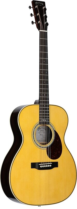 Martin OM-JM John Mayer Special Edition Acoustic-Electric Guitar (with Case), New, Serial Number M2679345, Body Left Front