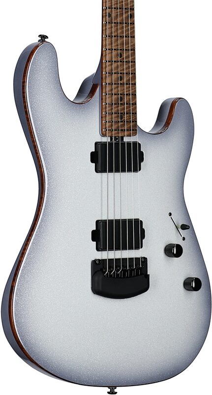 Ernie Ball Music Man Sabre HT Electric Guitar (with Mono Gig Bag), Snowy Night, Serial Number H00783, Body Left Front