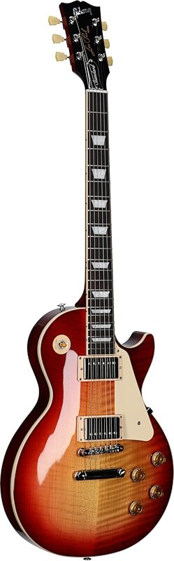Gibson Exclusive '50s Les Paul Standard AAA Flame Top Electric Guitar (with Case), Heritage Cherry Sunburst, Serial Number 219830367, Body Left Front
