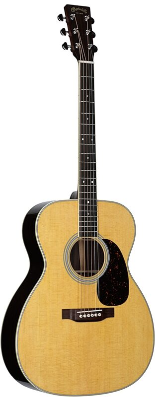 Martin M-36 Redesign Acoustic Guitar (with Case), Natural, Serial Number M2765354, Body Left Front