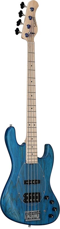 Sadowsky MetroLine 21-Fret Vintage M/J Bass, 4-String (with Gig Bag), Ocean Blue, Serial Number SML D 002905-23, Body Left Front