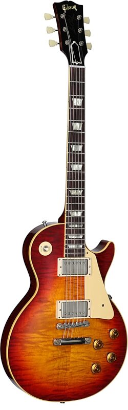 Gibson Custom 1959 Les Paul Standard Murphy Lab Ultra Light Aged Electric Guitar (with Case), Factory Burst, Serial Number 933416, Body Left Front