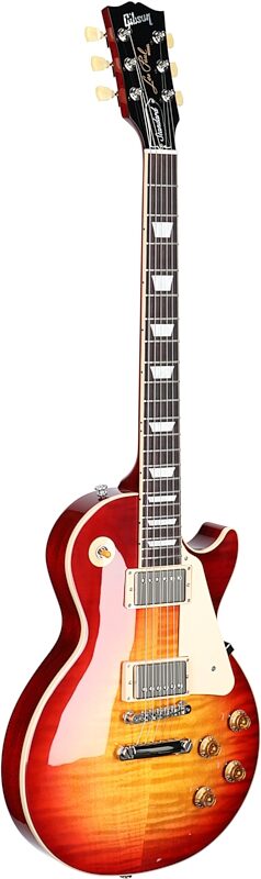 Gibson Exclusive '50s Les Paul Standard AAA Flame Top Electric Guitar (with Case), Heritage Cherry Sunburst, Serial Number 225430053, Body Left Front