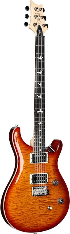 PRS Paul Reed Smith CE24 Electric Guitar (with Gig Bag), Dark Cherry Sunburst, Serial Number 0373030, Body Left Front