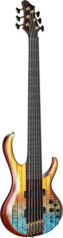 Ibanez Premium BTB1936 Bass Guitar (with Gig Bag), Sunset Fade Low Gloss, Serial Number 211P01230912058, Body Left Front