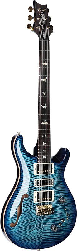 PRS Paul Reed Smith Special Semi-Hollow LTD 10-Top Electric Guitar (with Case), Cobalt Blue, with Case, Serial Number 0375294, Body Left Front