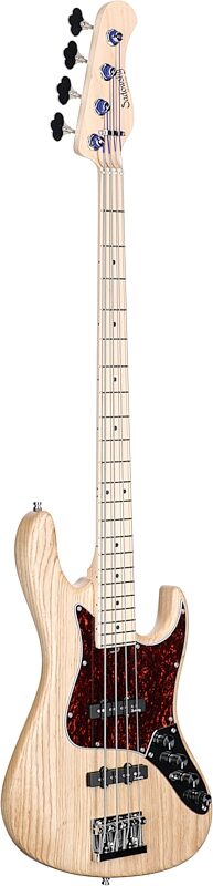 Sadowsky MetroLine 22-Fret Will Lee Signature Bass, 4-String (with Gig Bag), Natural Satin, Serial Number SML K 003433-23, Body Left Front