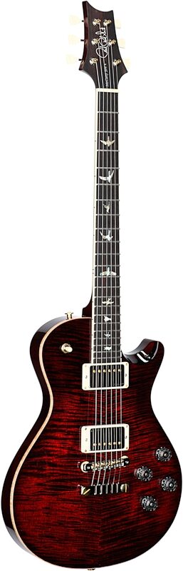 PRS Paul Reed Smith Singlecut McCarty 594 10-Top Electric Guitar (with Case), Fire Red Burst, Serial Number 0375576, Body Left Front