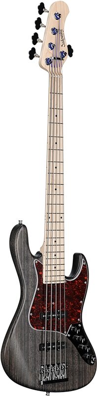 Sadowsky MetroLine 21-fret Vintage J/J Bass, 5-String (with Gig Bag), Nirvana Black, Serial Number SML J 003278-23, Body Left Front