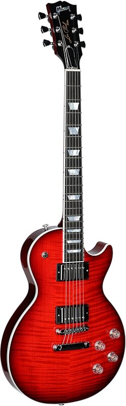 Gibson Les Paul Modern Figured AAA Electric Guitar (with Case), Cherry Burst, Serial Number 225530169, Body Left Front