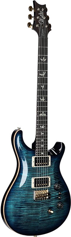 PRS Paul Reed Smith Custom 24-08 10-Top Electric Guitar (with Case), Cobalt Blue, Serial Number 0370464, Body Left Front