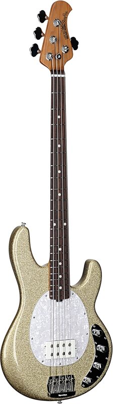 Ernie Ball Music Man StingRay Special Electric Bass (with Mono Case), Genius Gold, Serial Number K03132, Body Left Front