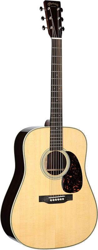 Martin HD-28 Redesign Acoustic Guitar (with Case), Natural, Serial Number M2822212, Body Left Front