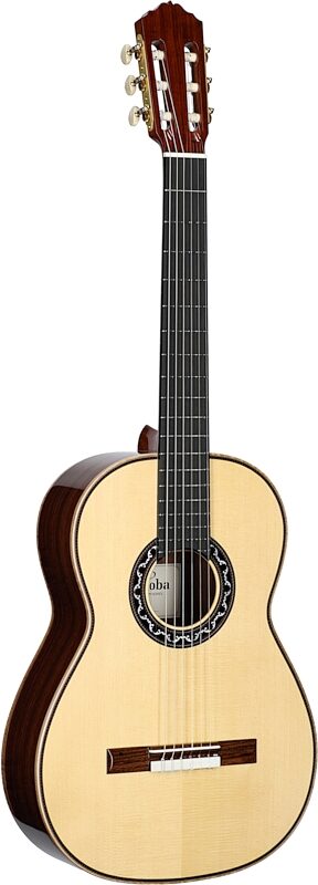 Cordoba Esteso SP Classical Acoustic Guitar (with Case), Natural, Serial Number 72204232, Body Left Front