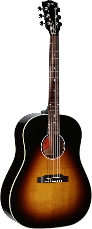 Gibson Slash J-45 Acoustic-Electric Guitar (with Case), November Burst, Serial Number 20234012, Body Left Front