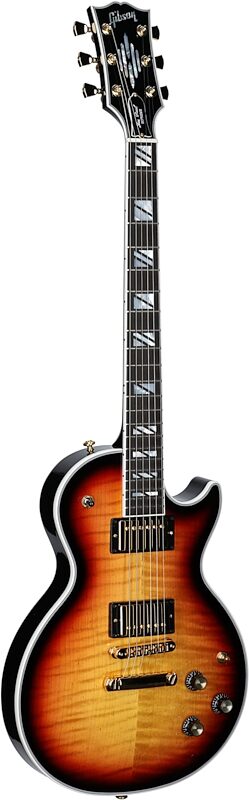 Gibson Les Paul Supreme AAA Figured Electric Guitar (with Case), Fireburst, Serial Number 231330009, Body Left Front
